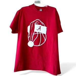 Alabama Christmas Red T-shirt Size XL